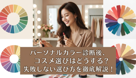 パーソナルカラー診断後、コスメ選びはどうする？失敗しない選び方を徹底解説！
